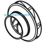 Крыльчатка 3113710 насоса PSH Maxi 40