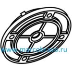 Передняя крышка двигателя насоса IML Mini Pump/ New /Mini Pump/Hermes. арт. MT006010