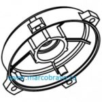 Задняя крышка двигателя насоса IML Cala/Niagara/New Europa мощностью 1.5 HP. арт. MT016055-V