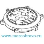 Крышка корпуса арт. RMVA0003.01R вентиля Kripsol с подключением 2