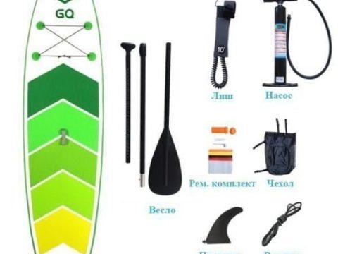 Надувная доска для sup-бординга GQ Board