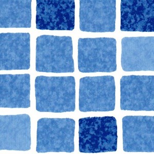 Пленка синяя мозаика (ширина 1.65 м). Elbtal Plastics Mosaic blue SBGD 160 SUPRA