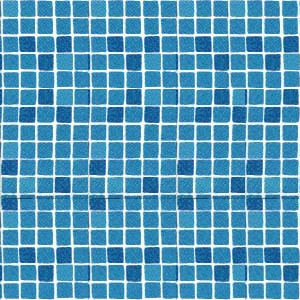 Пленка синяя мозаика противоскользящая (ширина 1.65 м). Elbtal Plastics Mosaic blue STG 200 Antislip