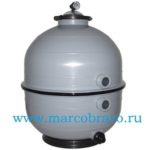 Фильтр песочный Astral Mediterraneo FM400L (Ø400 мм. 6 м3/ч. боковое подсоединение 1 1/2). Испания