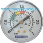 Манометр 1/8” фильтра Astral Bilbao и Aster