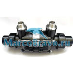 Теплообменник из пластика D-KWT-VA 25 (28 кВт). трубки из стали AISI 316