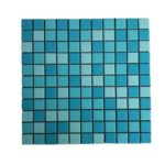 Плитка мозаичная AquaViva Jamaika-Mix (25×25х5 мм). голубая