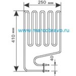 Нагревательный элемент (ТЭН) печи Harvia ZSS-120