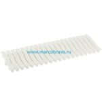 Решетка переливная Nexus Twin Grating 500х150х25 мм. белая