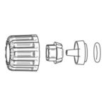 Комплект ниппелей Etatron арт. KRA0006901. PVDF головки тип H. L