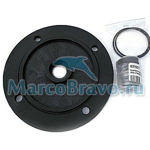 Крышка задняя (фланец) насоса Pahlen Jet Pump (2.2/4.0кВт). арт. 636004