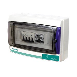 Щит управления фильтровальной установкой Toscano ECO-POOL-B-400-D 10002584 (380В) с таймером. Bluetooth. управление освещением