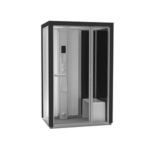 Пародушевая кабина Tylo Impression i130 Black (черный профиль)