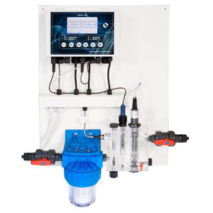 Станция регулирования и контроля Etatron PH-CL-F CONTROL (90-260V). 0–20 ppm