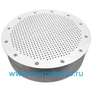 Плато аэромассажное Aquaviva GOB-R360. круглое Ø360 мм. из нержавеющей стали