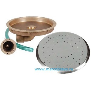 Плато аэромассажное арт. 8531020+8501050 Hugo Lahme FitStar. бронза. под плитку. Ø 344 mm