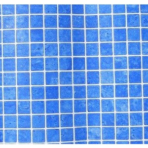 Пленка с рисунком Голубая мозаика (ширина 1.60 м). Flagpool Easy Welding (mosaic)