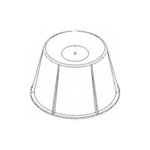 Подставка для бочки фильтра Behncke Cristall D500