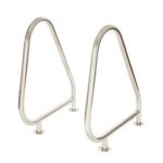 Поручни для бассейнов Flexinox Two Pieces. длина 810 мм. из нержавеющей стали AISI-316 (2 шт)