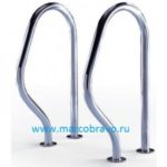 Поручни Kripsol DPI. длина 440 мм. из нержавеющей стали AISI-304 (2 шт)