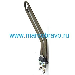 Нагревательный элемент (ТЭН) парогенератора Tylo Steam Pro 9kW. левый