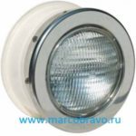 Прожектор MTS 8533. 300 Вт. с вращением 15°. под плёнку. с накладкой из нержавеющей стали