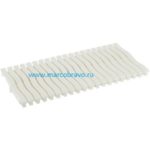 Решетка переливная Nexus Twin Grating 500х250х25 мм. белая