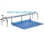 Роликовый механизм Vagner pool Jumbo 5.4 — 7.1 м. из нержавеющей стали и алюминия. на двойных стойках