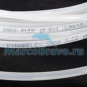 Трубка подачи PVDF 4х6мм. матовая