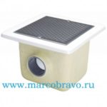 Слив донный Astral 20283 (22 м3/ч. 330 x 330 мм) под плитку