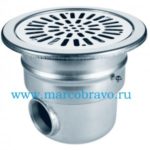 Слив донный из нержавеющий стали Astral 00268 (13 м3/ч. д.238 мм) под плитку