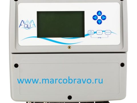Контроллер обработки воды AquaViva Kontrol 800: Cl. pH. Rx