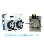 Автоматическая станция обработки воды AquaViva PH/RX+Free Cl 5л/ч. параметры pH и Chlorine