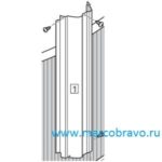 Стойка вертикальная декоративная бассейна Esprit-Big (овальный. круглый) поз.1. Размер 51-1/2