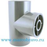 Тройник 90 градусов редукционный Coraplax (Ø 75/40/75 мм) арт 7104073
