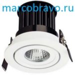 Потолочный компактный светодиодный светильник 9 Вт. свечение — холодное белое. размер 109х116 мм. Питание 220 вольт.