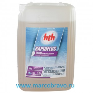 Жидкое средство для удаления взвесей HTH Rapidfloc. 20 литров